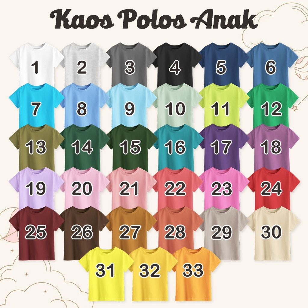 Kaos Custom Anak Tk Paud