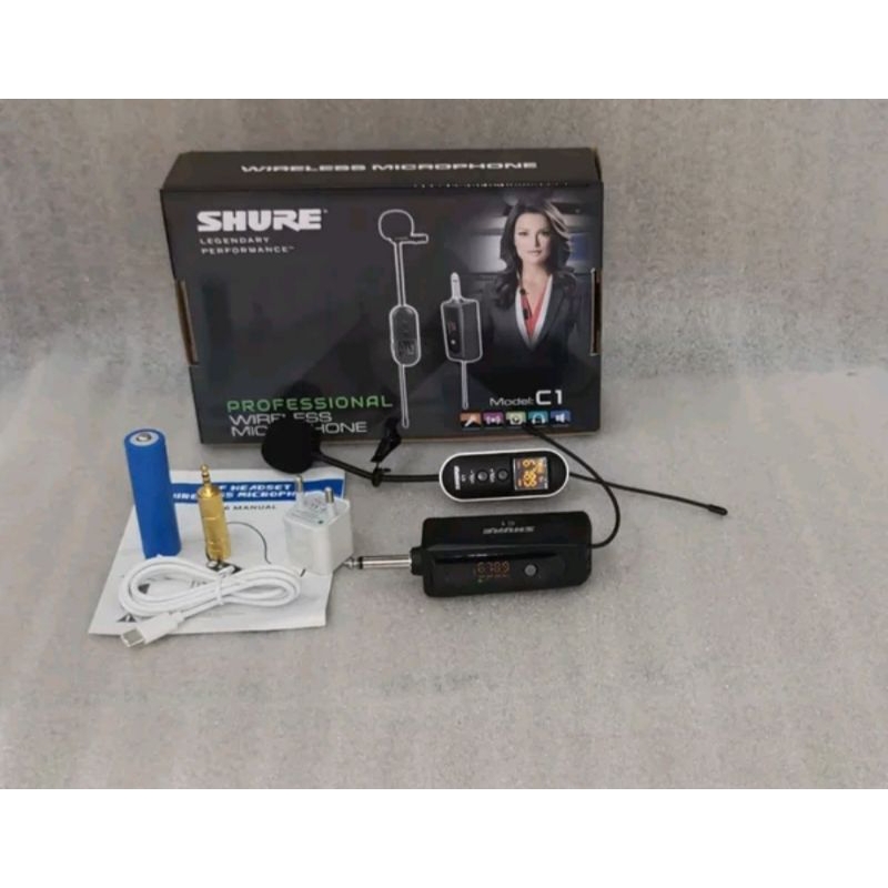 Mic Wireless SHURE C 1 Clip On/ Jepit