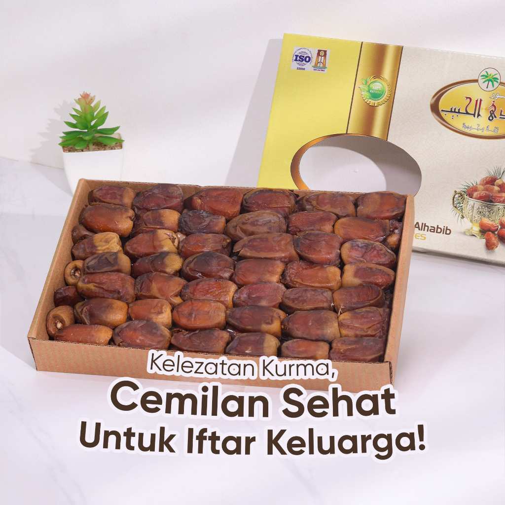 WADI ALHABIB - Kurma Mesir Wadi Al Habib Dates Original Fresh Dates 1 Kg