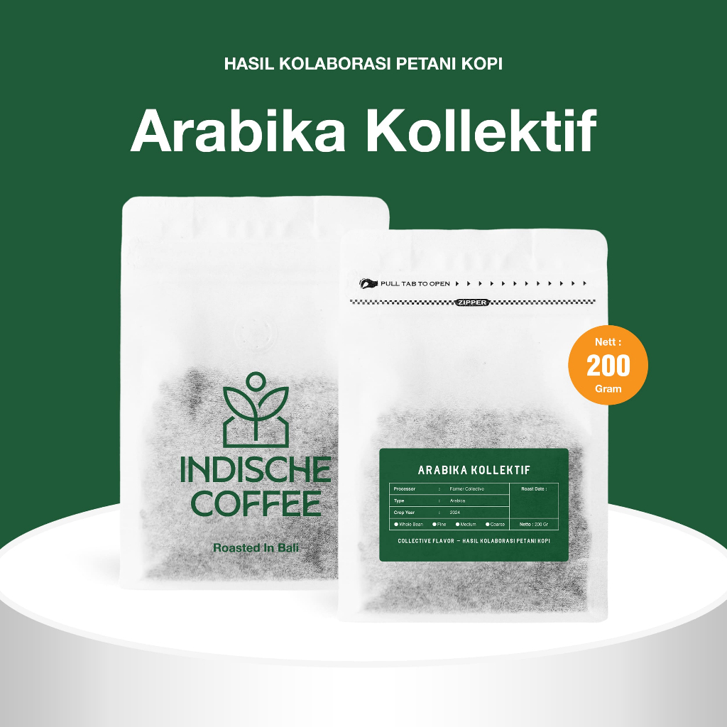 

Arabika Kollektif 200 GR-Kintamani Bali