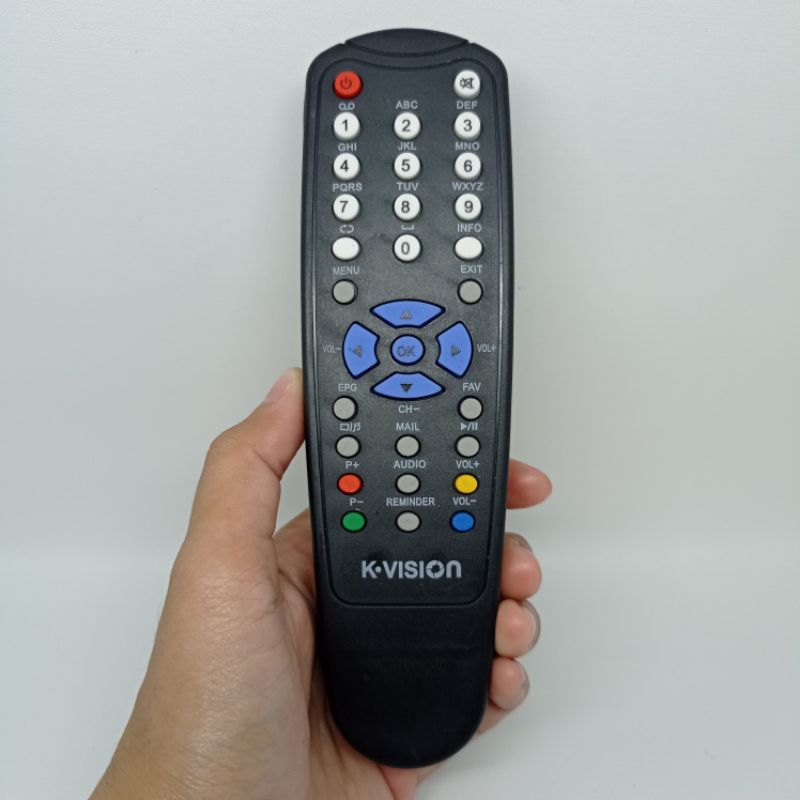 Remote TV Receiver Parabola Original Bergaransi K-Vision C100