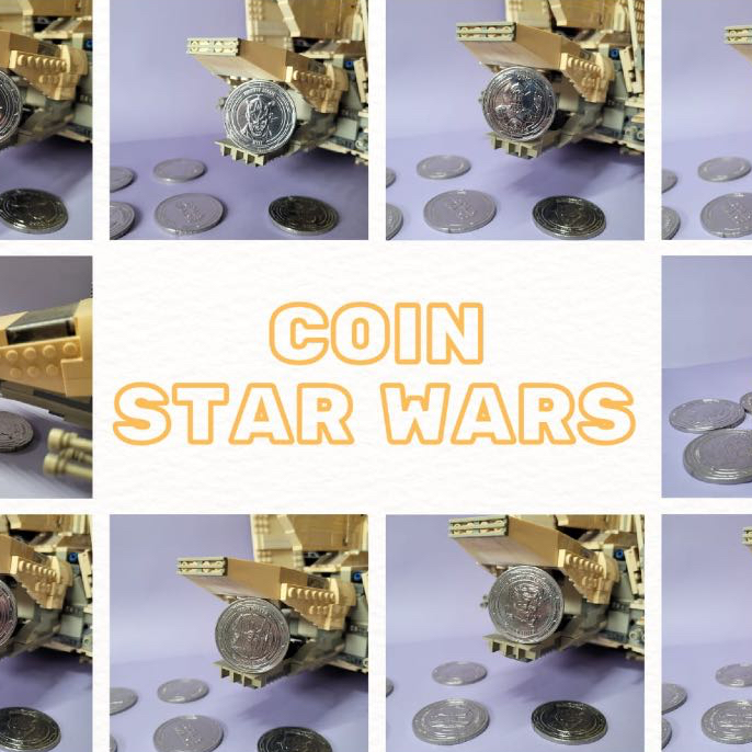 Koleksi Koin Star Wars Medallion, Alfamart Original (Ex Display)