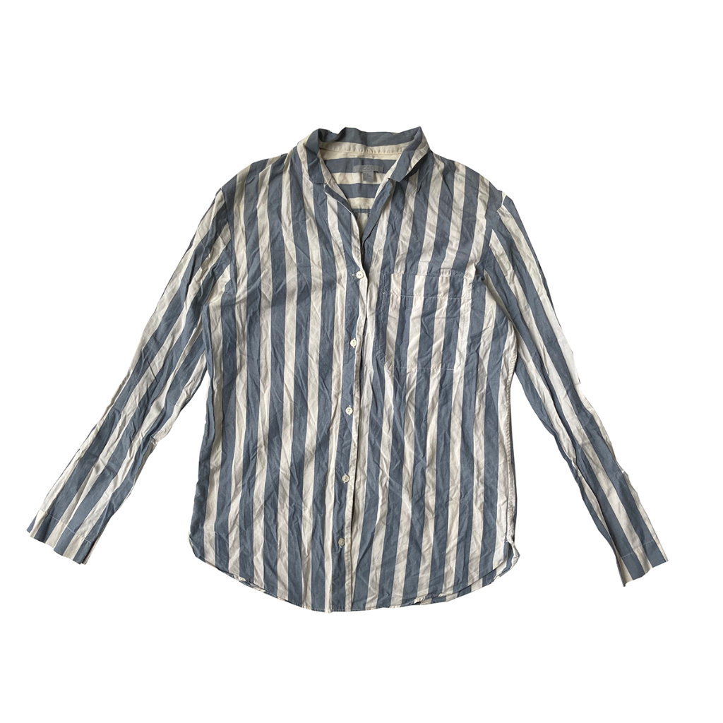 COS grey striped shirt GOOD CONDITION