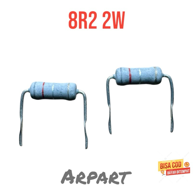 resistor 8R2 2w japan bodi kecil