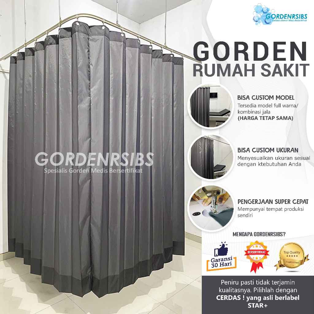 GORDEN ANTI BAKTERI-KAIN GORDEN RUMAH SAKIT BANDUNG-PENGADAAN RUMAH SAKIT