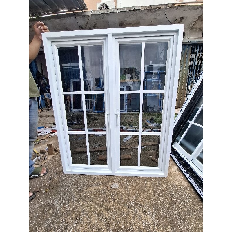 jendela aluminium/jendela cesmen ornamen L100 x T150