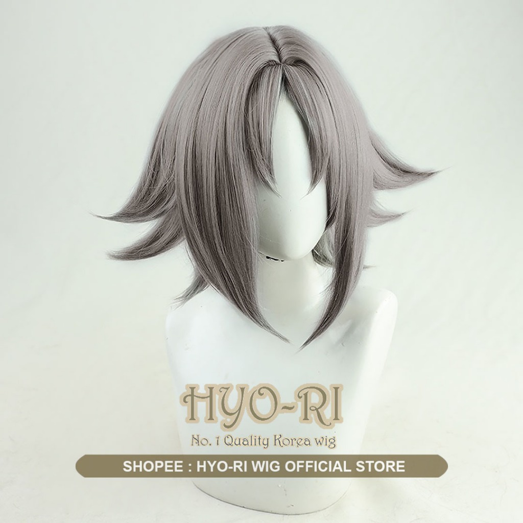 HYO-RI WIG : WIG MYSTA RIAS WIG COSPLAY VIRTUAL YOUTUBER LUXIEM EN NIJISANJI EN OLIVE WIG COSPLAY VT