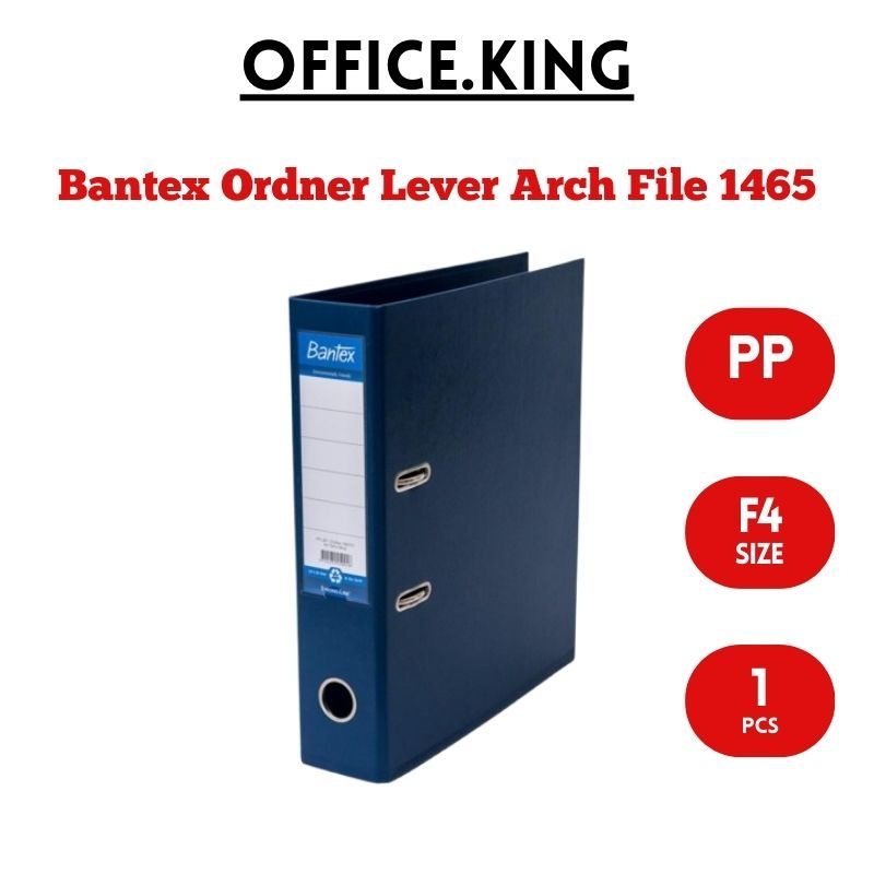 

Bantex Ordner 1465 Folio F4 Lever Arch File
