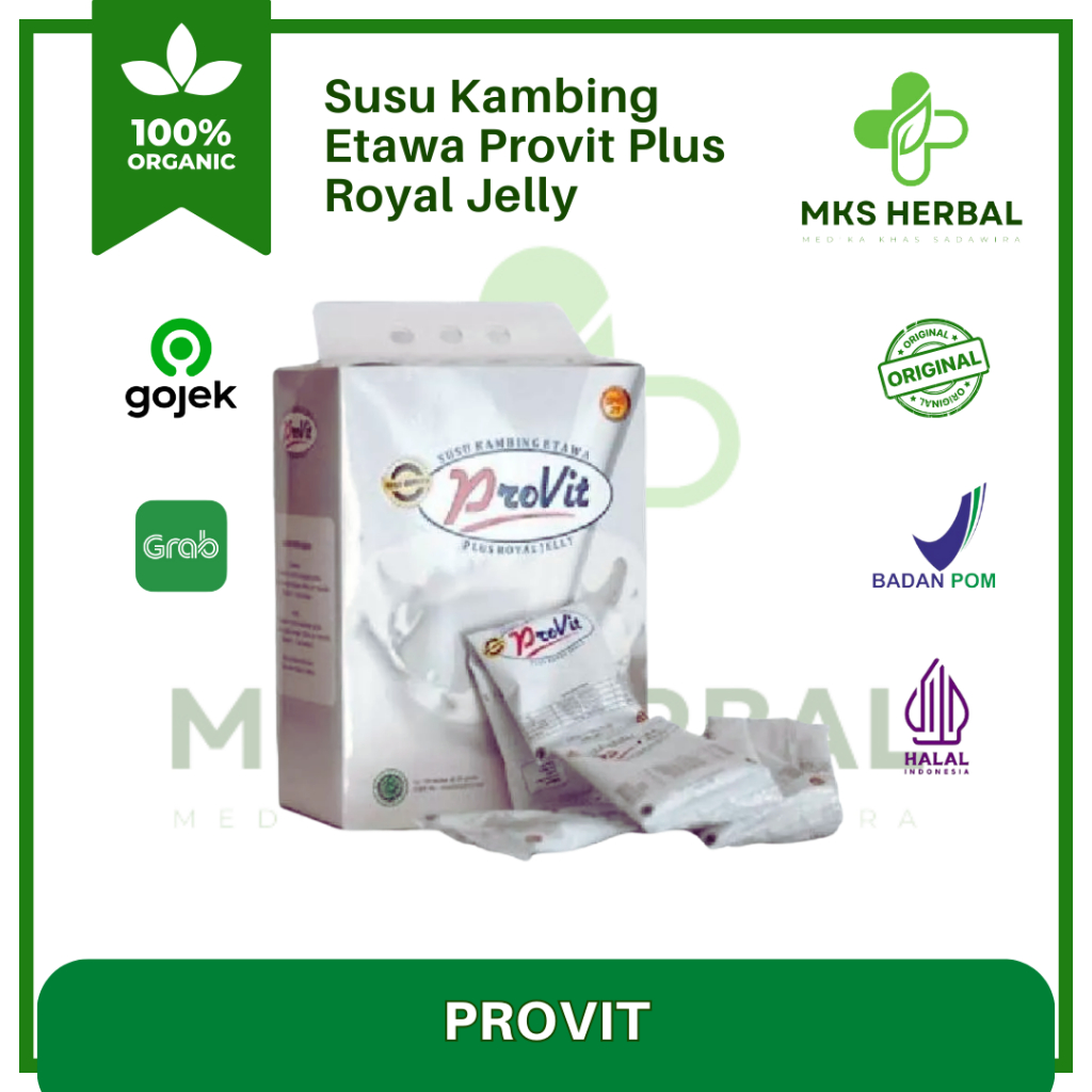 

SUSU KAMBING ETAWA PROVITERJE 1 BOX ISI 50 SACHET ORIGINAL