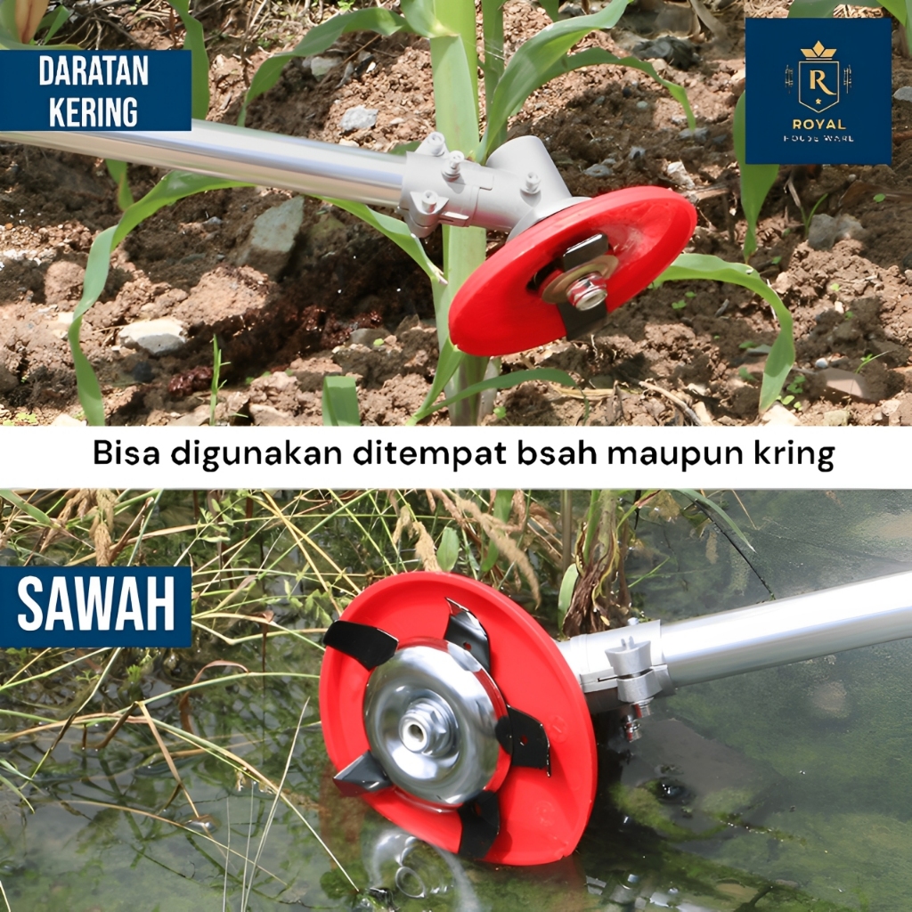 ADY78 Pisau Potong Rumput Mata Pisau Matun Potong Rumput Padi Padi Mowing Blade