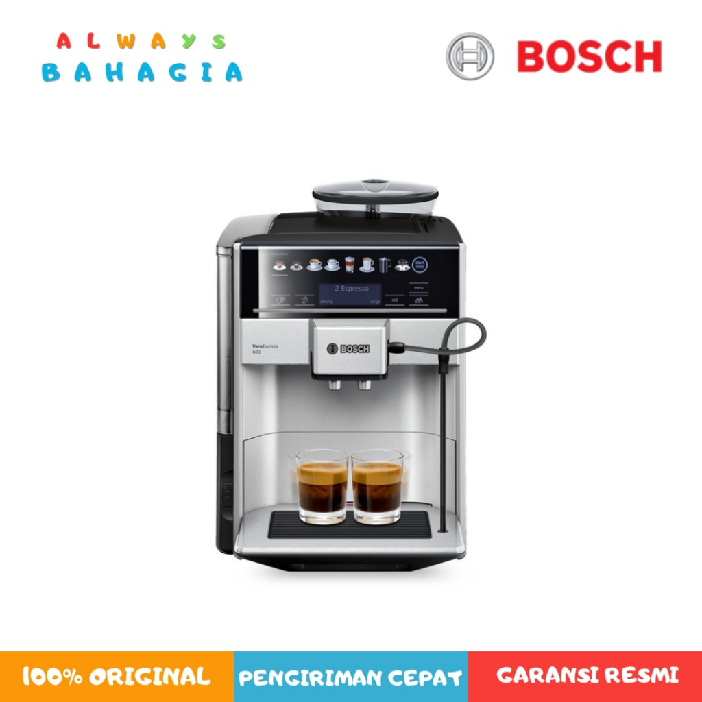 Bosch TIS65621RW mesin kopi otomatis vero barista silver