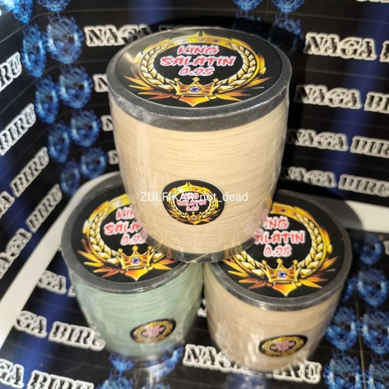 senar gelasan Salatin air King 0.25 mb