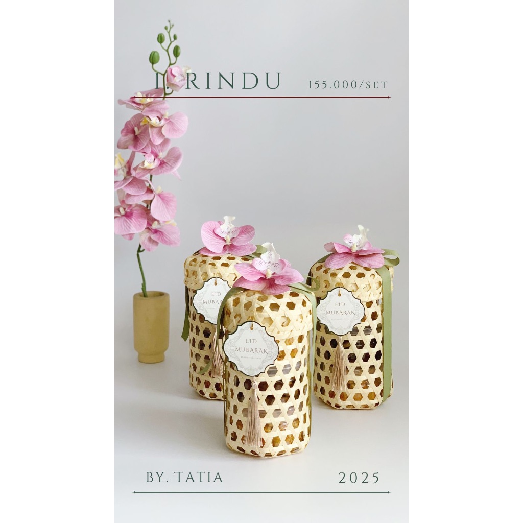 

RINDU - Eid Hampers, Hampers Lebaran, Parcel lebaran, Kue Lebaran, Idul Fitri 2025, Ramadan 2025