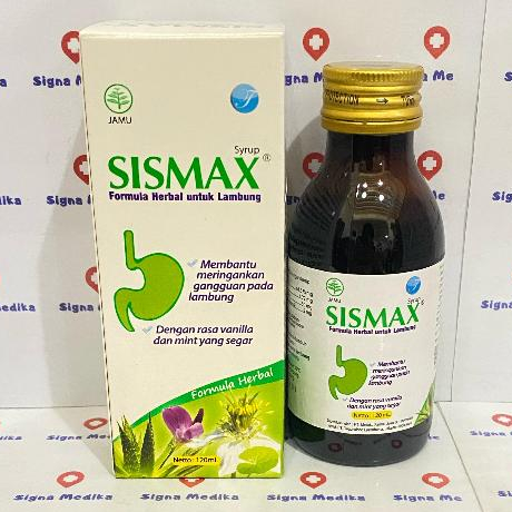 Sismax Sirup 120 ml - Obat Lambung Herbal