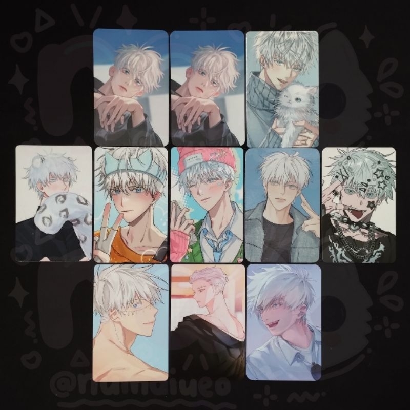 [READY STOCK] ARTPRINT PHOTOCARD PC GOJO SATORU JUJUTSU KAISEN