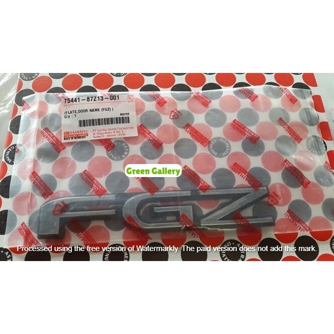 emblem FGZ taruna original