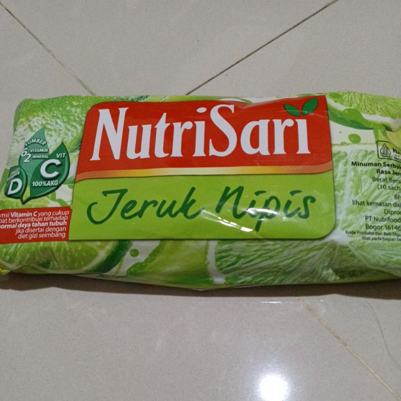 

nutrisari Jeruk Nipis