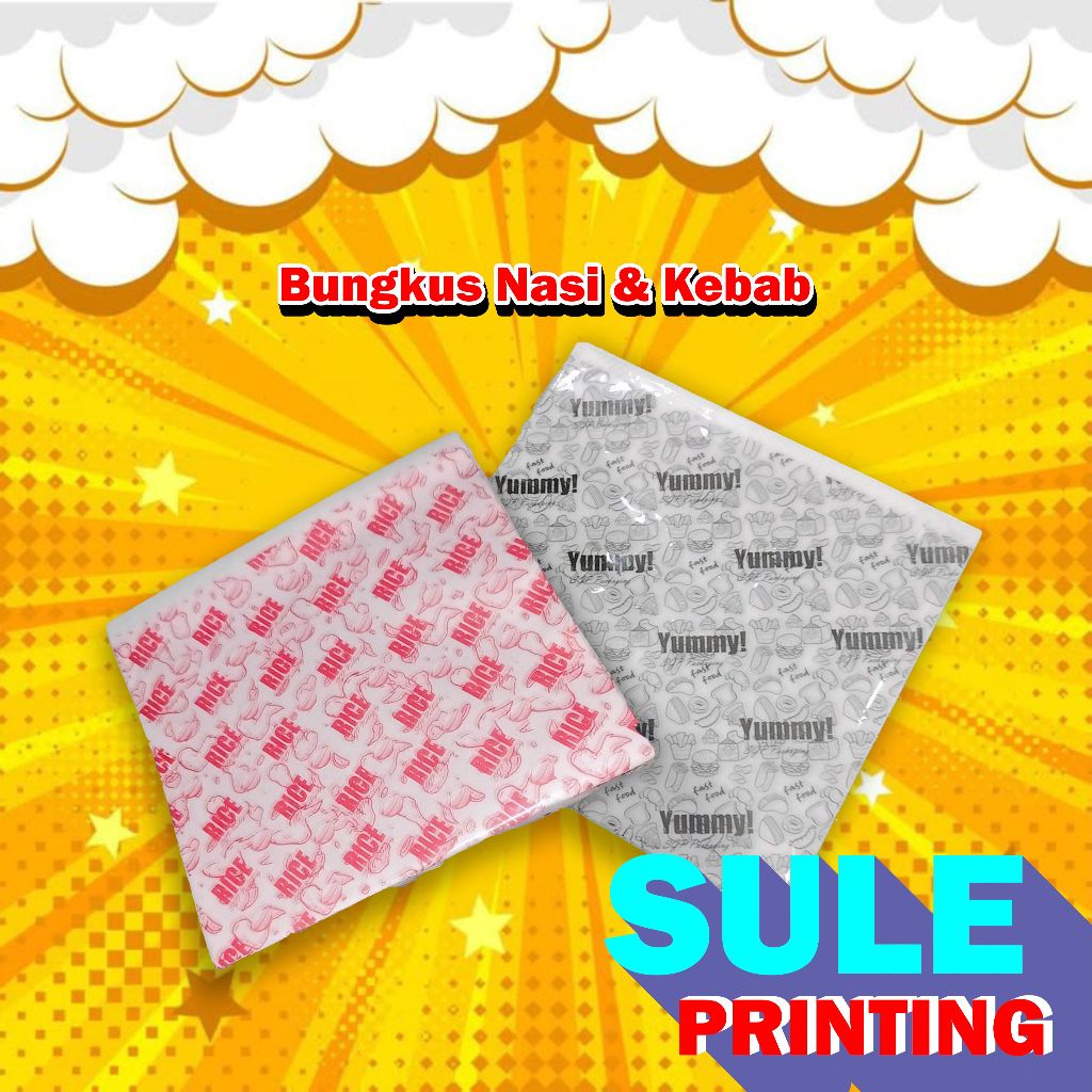 

Kertas Nasi KFC FOODGREAT 25 x 27 cm