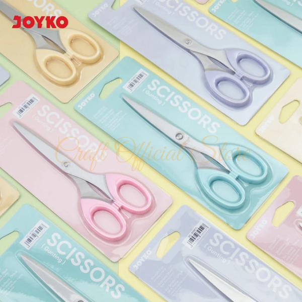 

Gunting Joyko SC-838 PTL ( pastel ) / Gunting lucu / Gunting warna pastel / Gunting Sedang