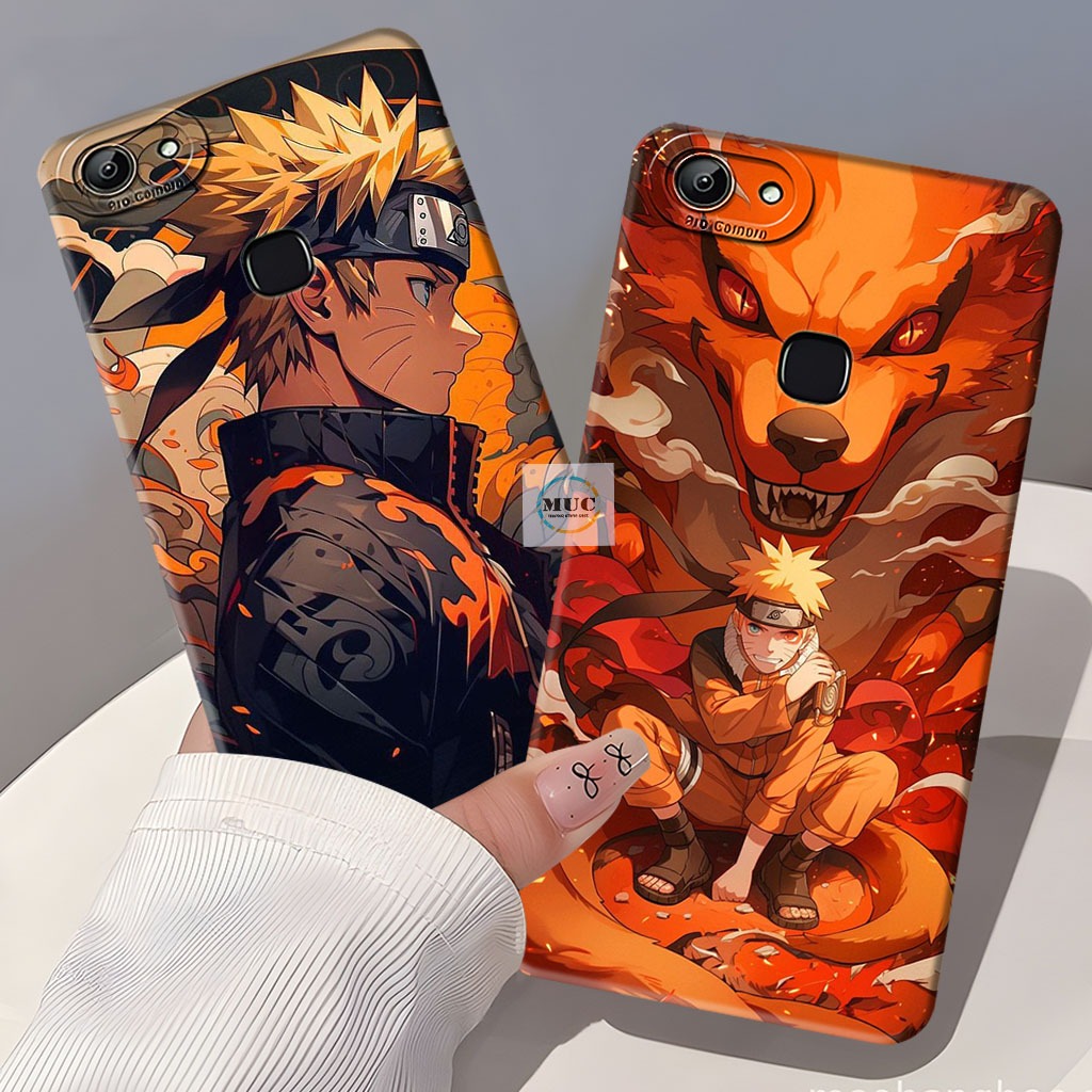 Case Softcase Vivo V7 Plus / V5 Plus / V9 / Vivo Z1 Pro Case Motif Naruto Keren - Case Vivo - Marbel