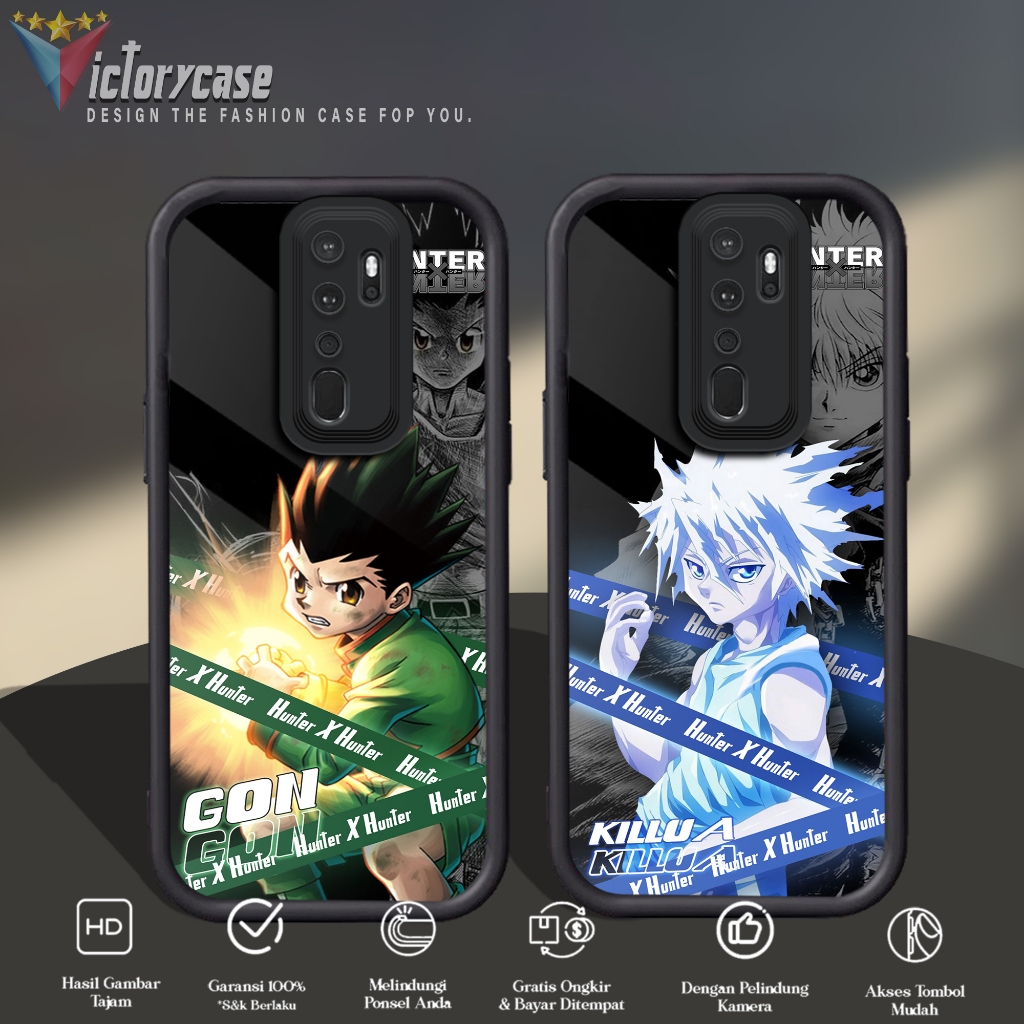 Case Premium Compatible For OPPO A5 A9 2020 Motif [ HNTER ] Casing Softcase Glossy Anti Jamur