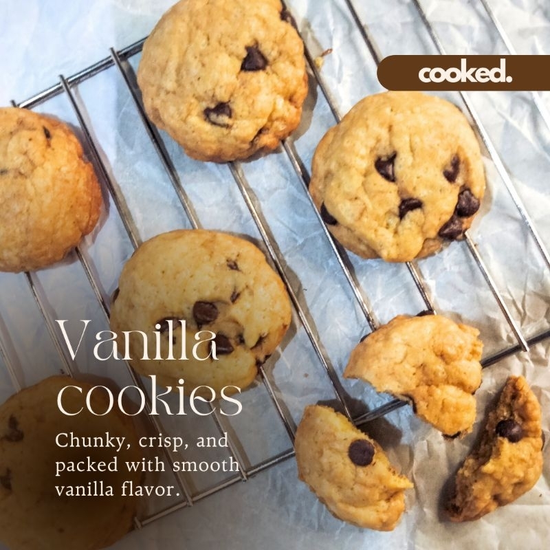 

Vanilla chocolate chip cookies