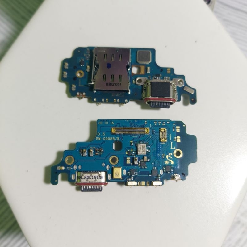 PAPAN PCB CHARGER PAPAN CAS SAMSUNG S 21 ULTRA SUPER FASTCHARGING BEKAS COPOTAN ORIGINAL 100%