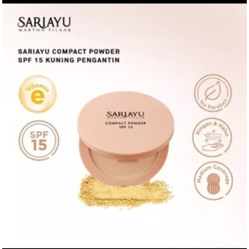 sari ayu compact powder spf 15 - 15 gr / bedak padat