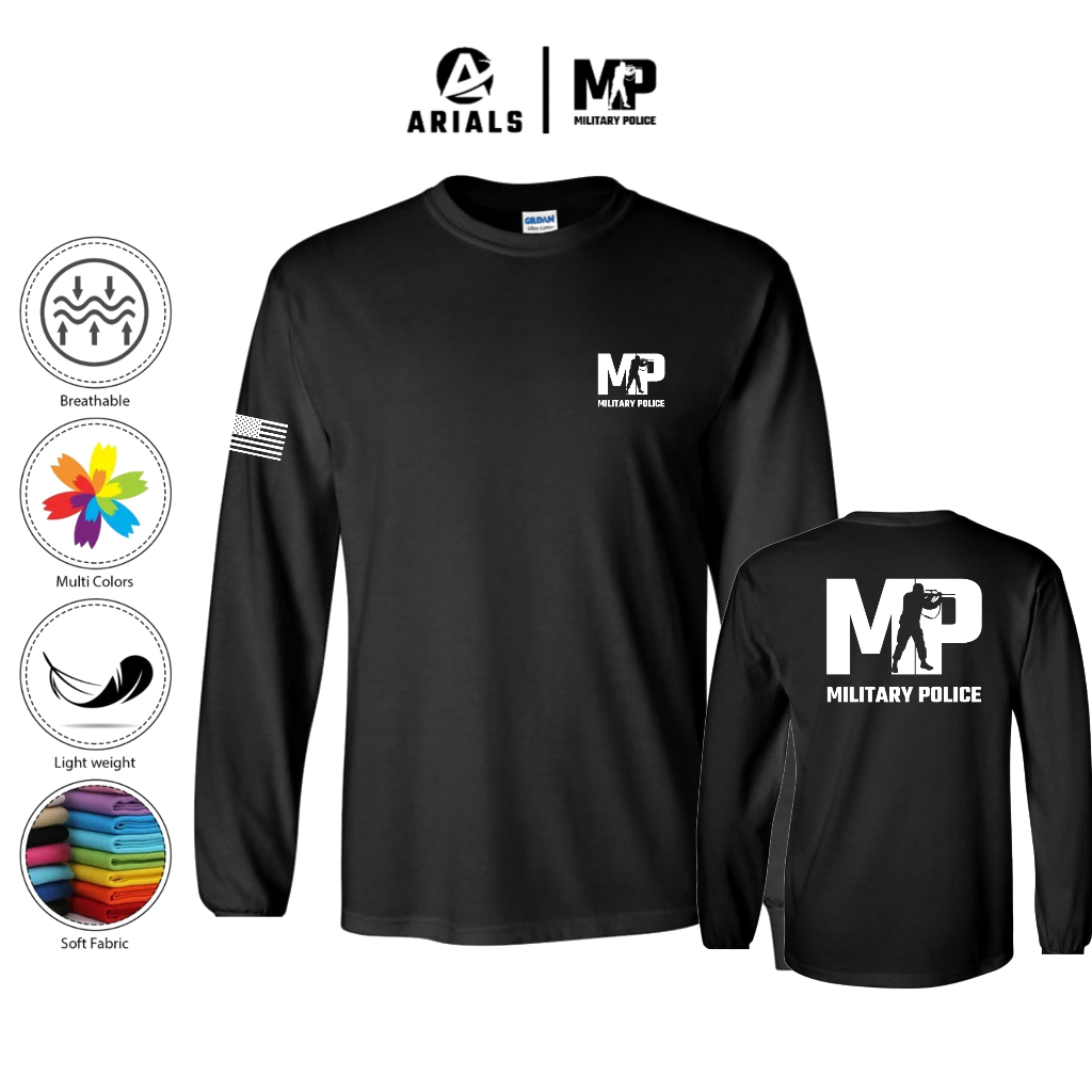 Arials Kaos Baju Lengan Panjang Military Police