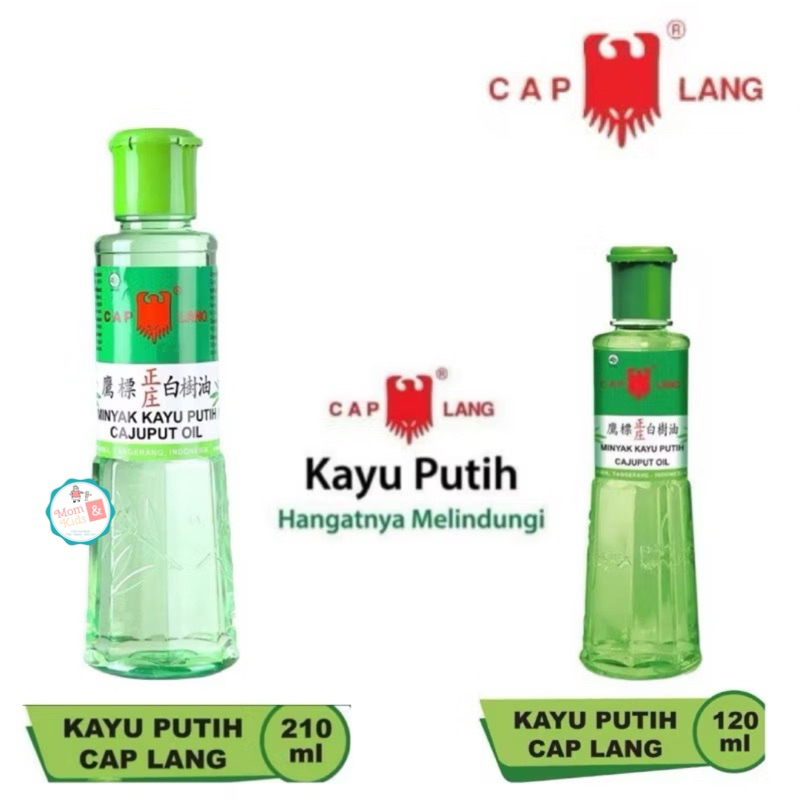 MINYAK KAYU PUTIH CAP LANG 120ML 210ML | CAP LANG MINYAK KAYU PUTIH
