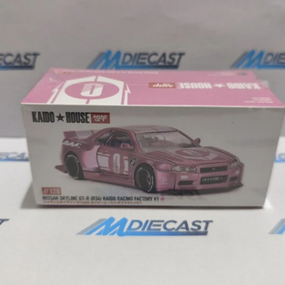 Kaido House Mini GT R34 V4 Pink - CHASE ORIGINAL