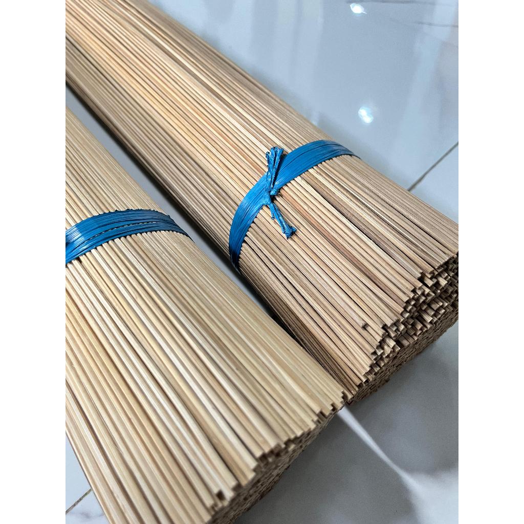 Ruji 2mm panjang 70cm isi 50 Jeruji sangkar burung lidi bambu non fiber