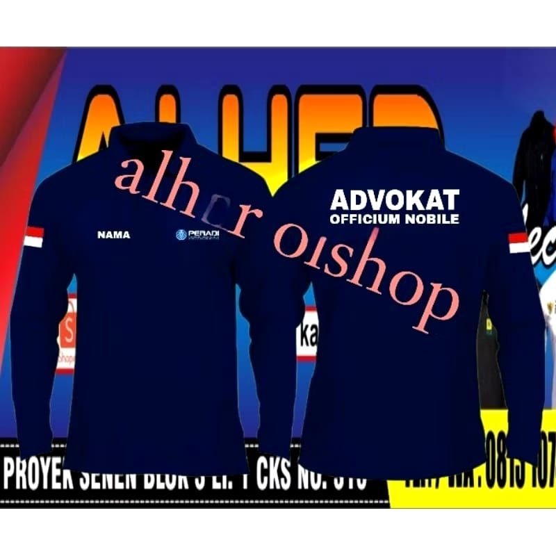 Kaos Peradi kaos polo Peradi kaos advokat baju advokat seragam advokat Pdh advokat kaos kerah advoka