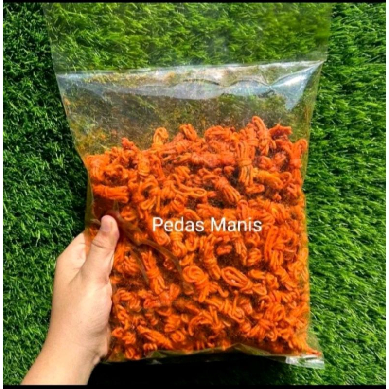 

wiw Mie Gulung Mie Kering Pedas Daun Jeruk 500gram 1kg
