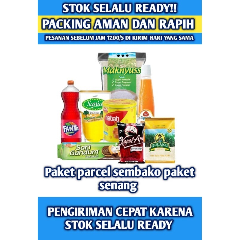 

paket parcel sembako paket senang