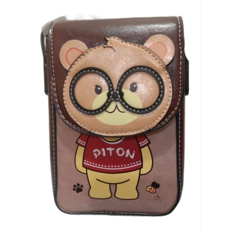 tas hp tas selempang anak pink tas wanita