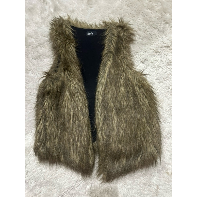 jaket outer bulu sintesis