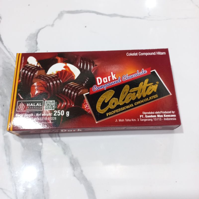 

COKLAT BATANGAN, Coklat batang merk COLATTA berat 250g