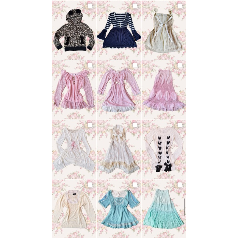 vintage himekaji kawaii dress top camisole tanktop coquette fairycore princess gyaru fairy cottageco