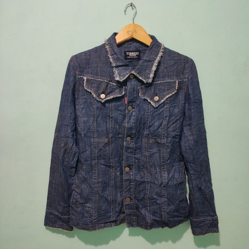 Tornado Mart Fringe Trucker Denim Jacket Made In Japan