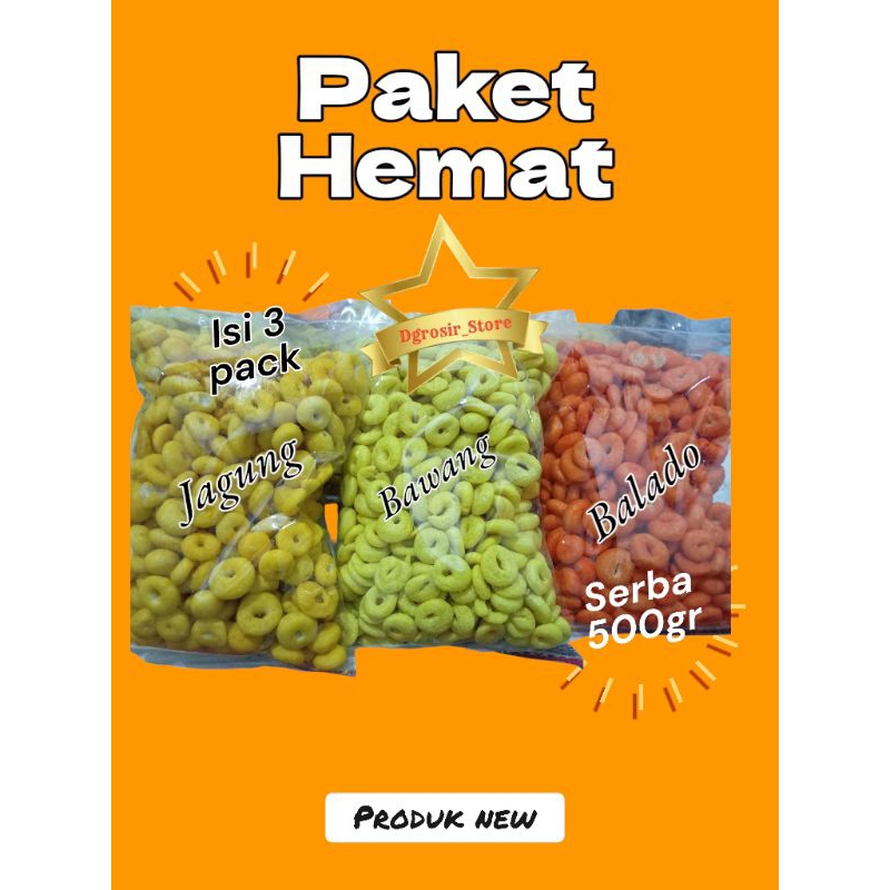 

PAKET HEMAT 3 PACK ALEN ALEN KHAS TRENGGALEK SERBA 500gr