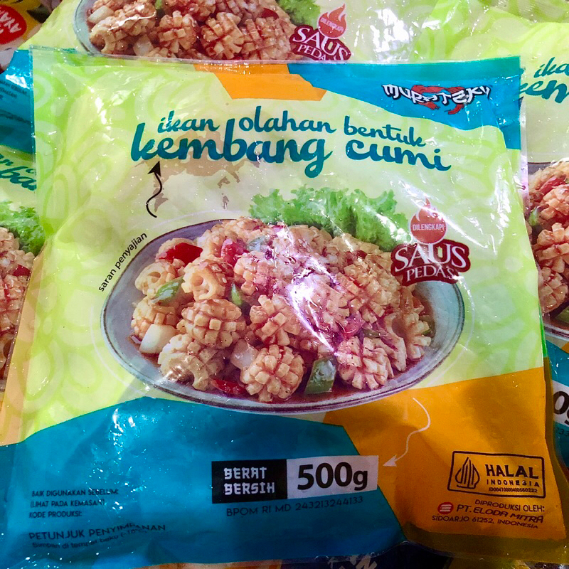 

Murateku Bernardi Kembang Cumi 500gr + Saus Pedas