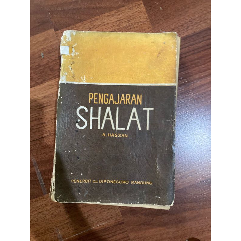 Buku - Pengajaran Shalat Oleh A.Hasan