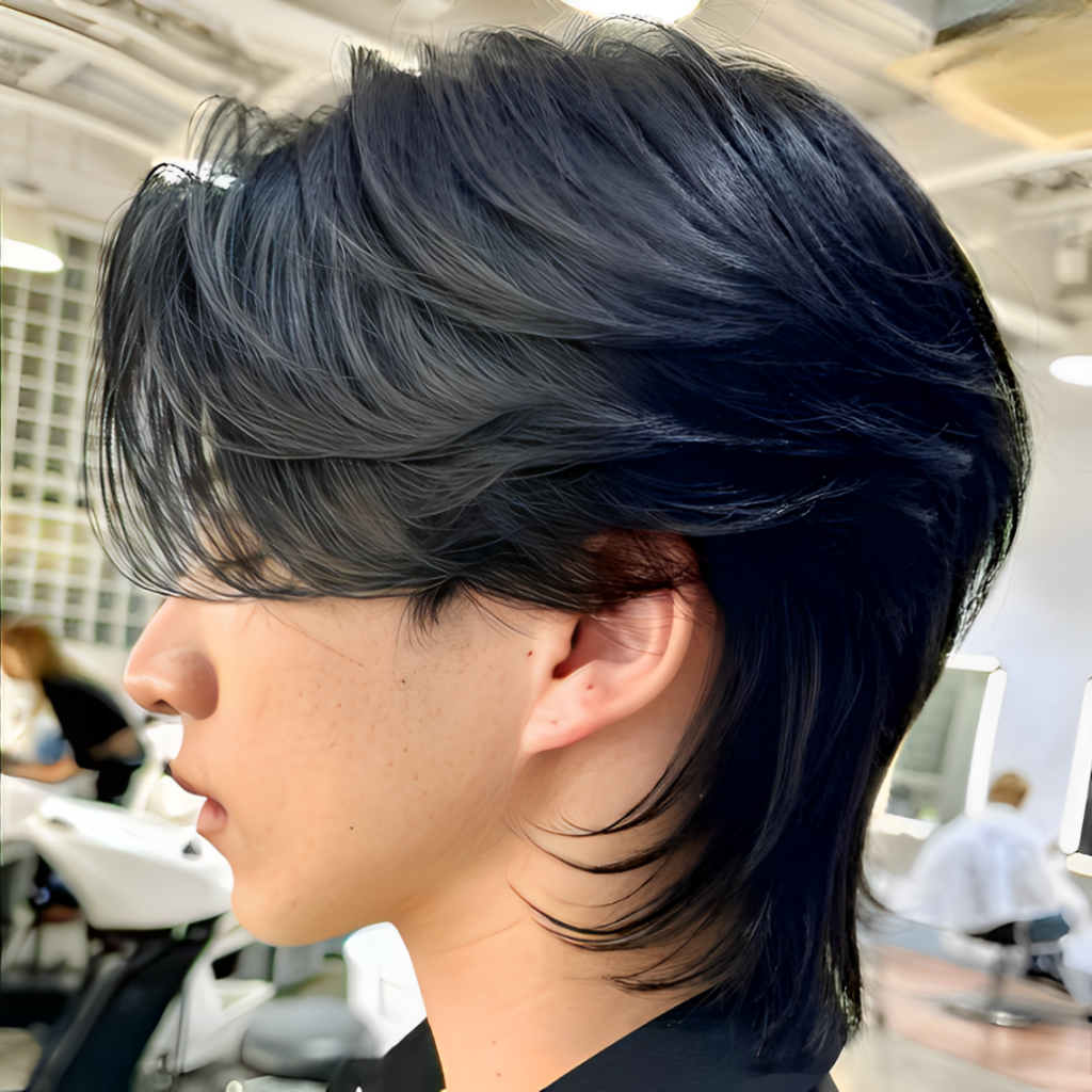 AuraWigs - Full Wig Korean Style Mullet / Rambut Palsu Mullet PREMIUM