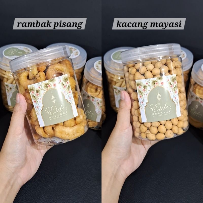 

Hampers Kue Isi 2 | Paket Zabid | Keripik Pisang Manis, Rambak Pisang, Kacang Mayasi | Hampers Lebaran Murah Berkualitas