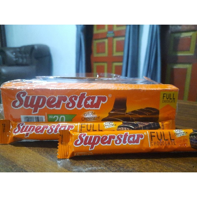 

Superstar Coklat panjang 1 box isi 20pcs