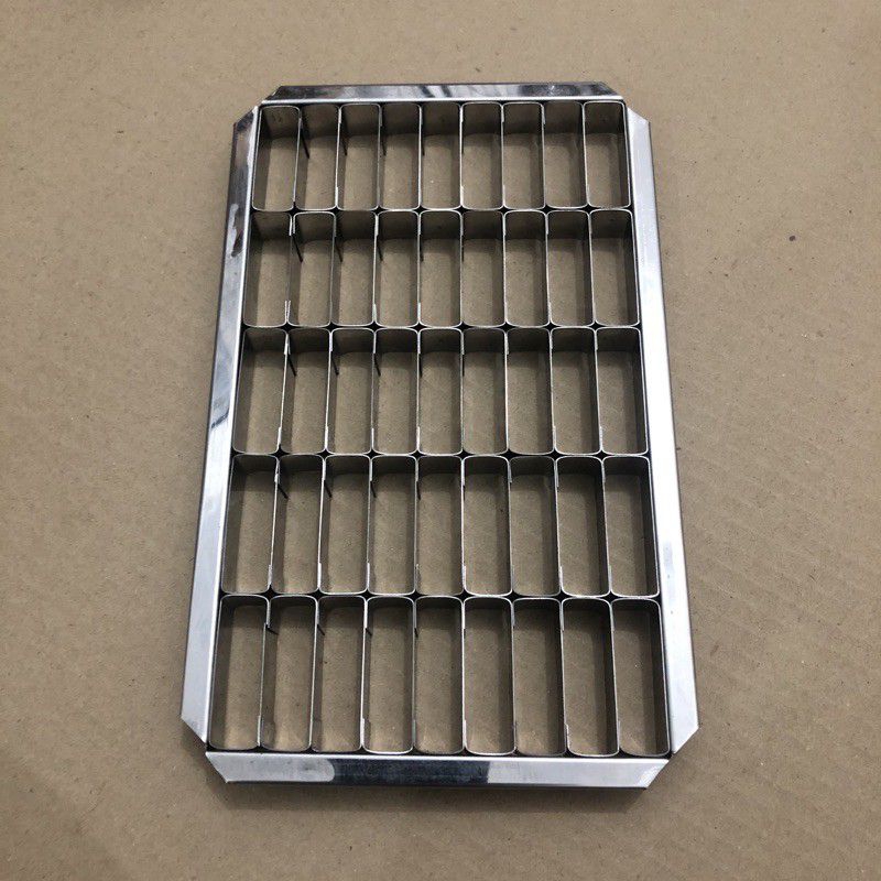 cetakan kastengel kotak besar/bingkai kue kering nastar stainllis