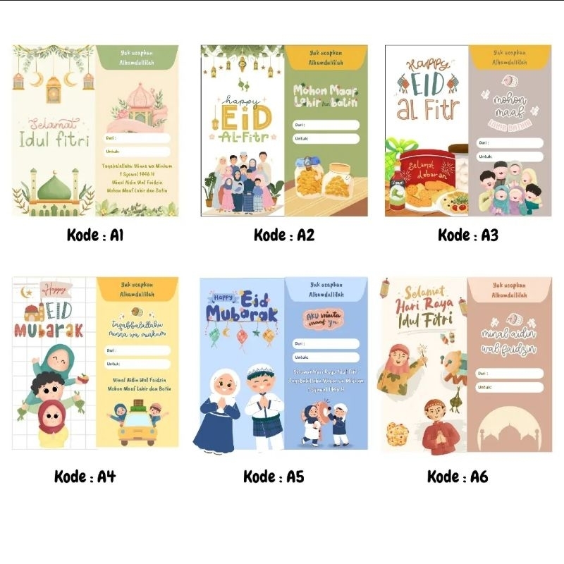 

AMPLOP LEBARAN AESTHETIC