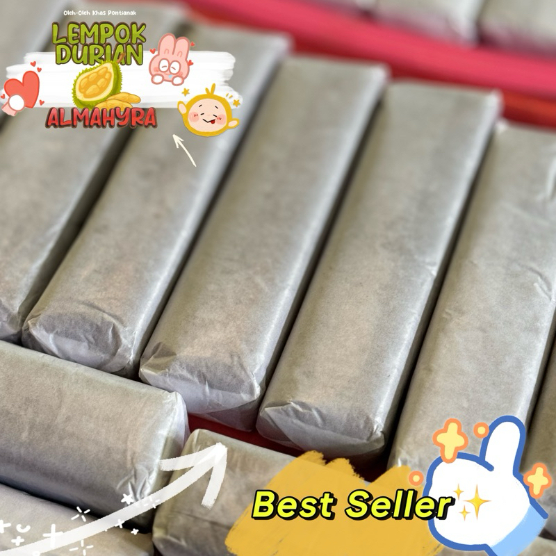 

1 kg lempok durian almahyra oleh oleh khas pontianak / dodol duren / dodol durian / kue lebaran 2025