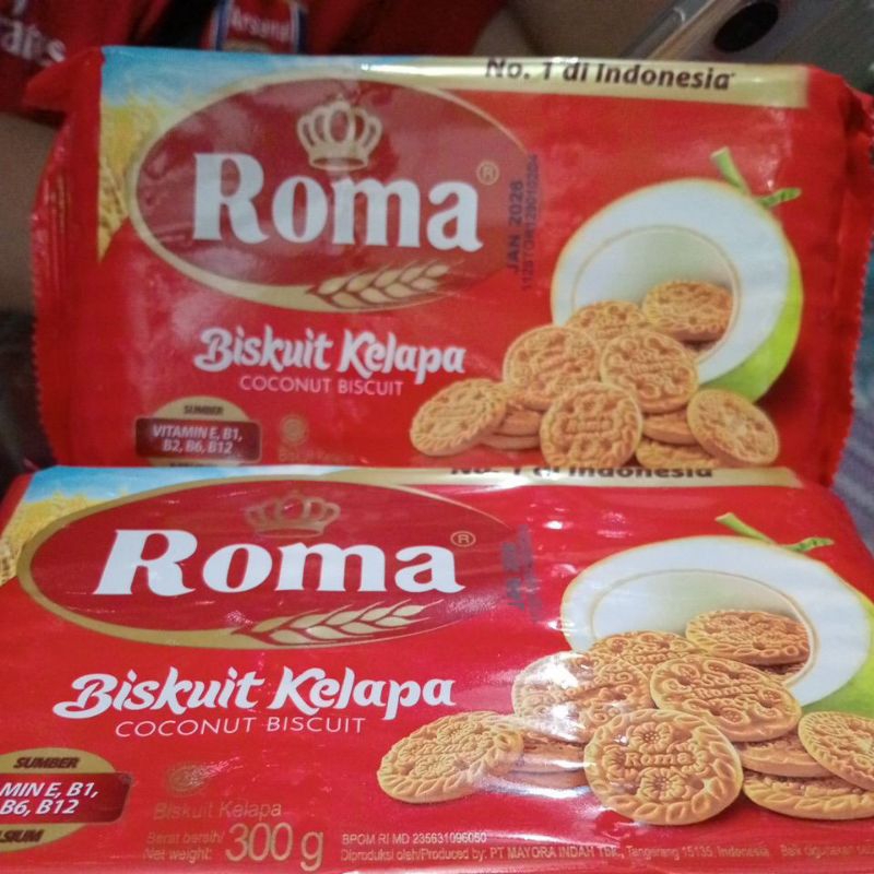 

ROMA BISKUIT KELAPA 300g